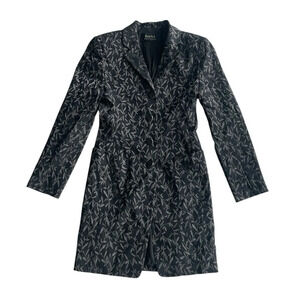 Dana Buchman Black Long Blazer Size 4